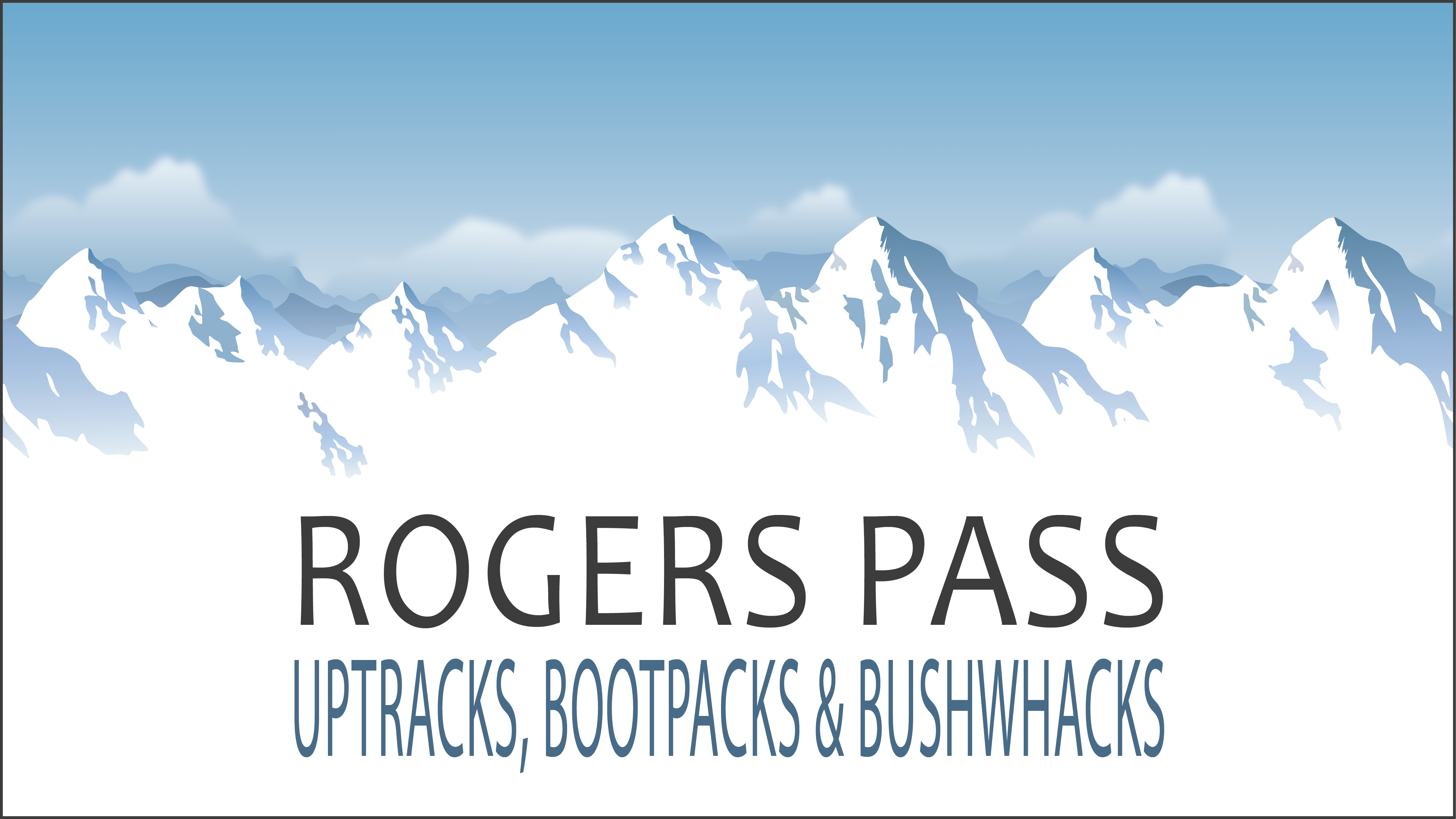 Kickstarter for New Rogers Pass Map